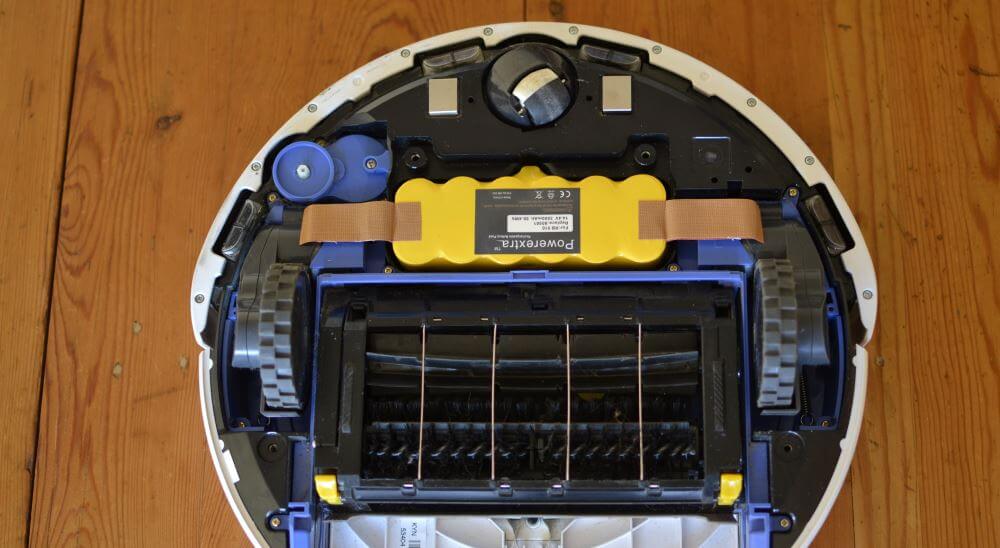 Li-Ion Batterie de qualité compatible avec iRobot Roomba I Batterie i-Robot aspirateur pièce détachée I Roomba Séries 500 600 700 et 800 Accessoires 5400 mAh Robot aspirateur de Rechange 14,4 V 